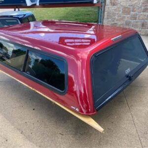 Used ARE V Series Fiberglass Topper FITMENT: 2015 RAM 1500 5.7 ft bed