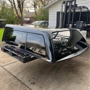 Truck Cap - Dodge Ram - Black - 6.4ft ARE - Z series black truck cap for a 2009-2025 Ram 1500 or 2010-2022/25 Ram 2500 and 3500 with 6.4' bed.