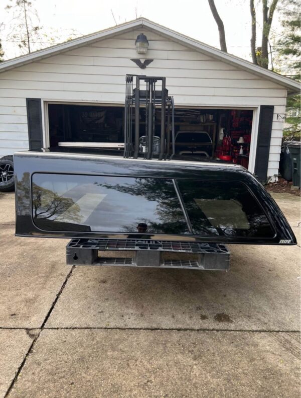 Truck Cap - Dodge Ram - Black - 6.4ft ARE - Z series black truck cap for a 2009-2025 Ram 1500 or 2010-2022/25 Ram 2500 and 3500 with 6.4' bed. - Image 2